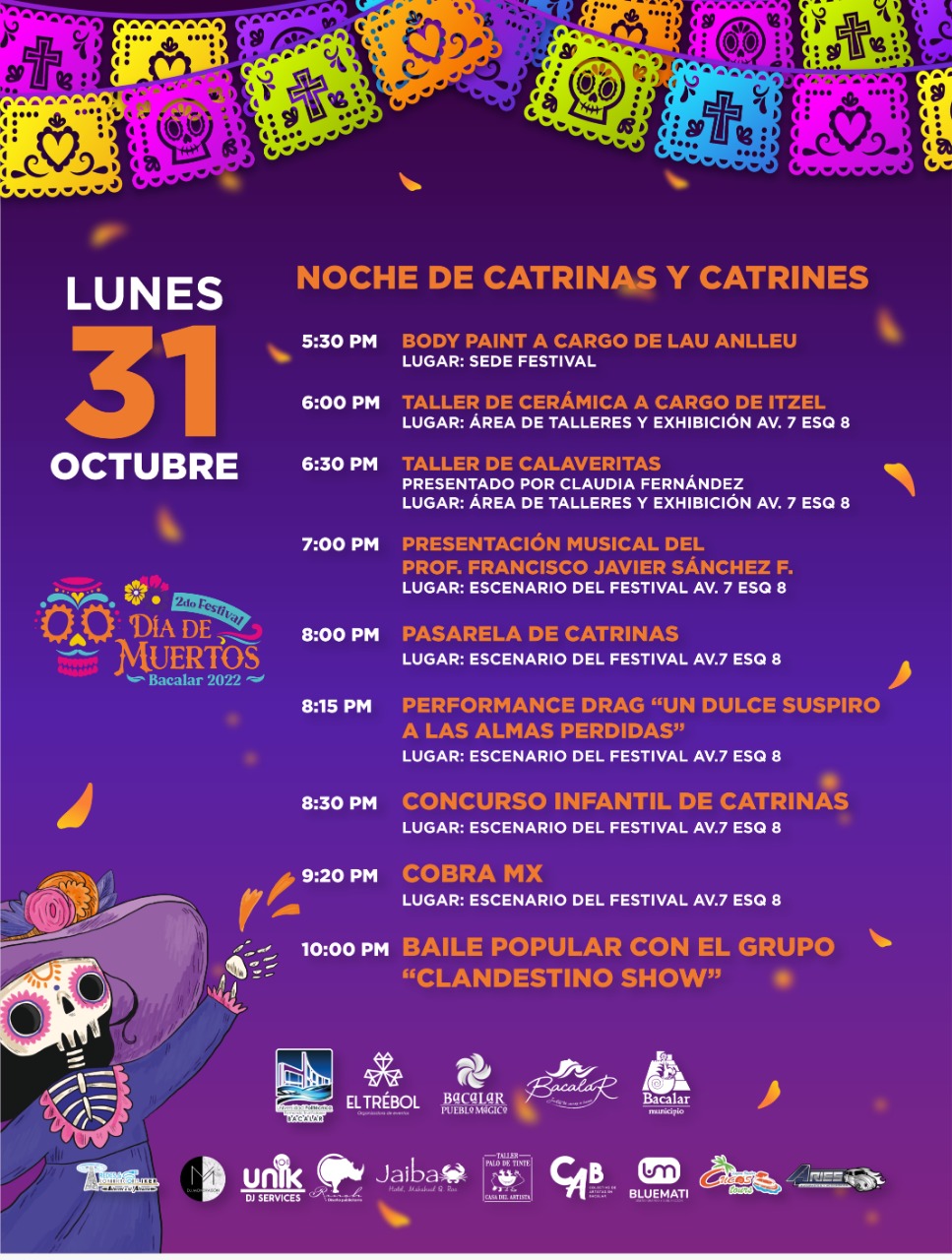 Eventos dia de los muertos
