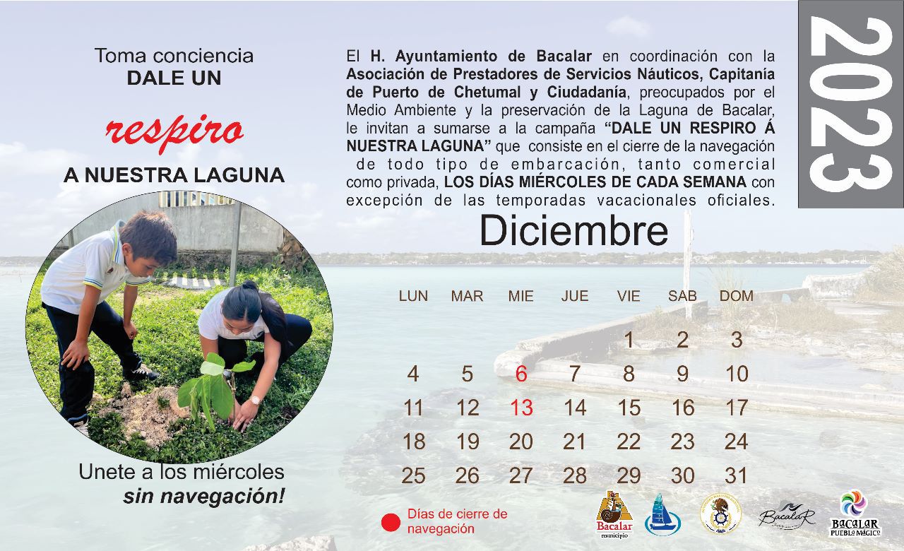 Miércoles de navegación - diciembre y enero Laguna