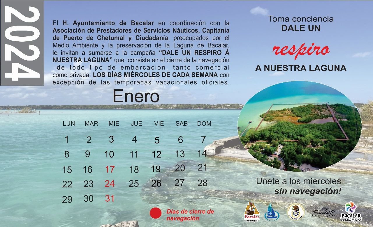 Miércoles de navegación - diciembre y enero Laguna