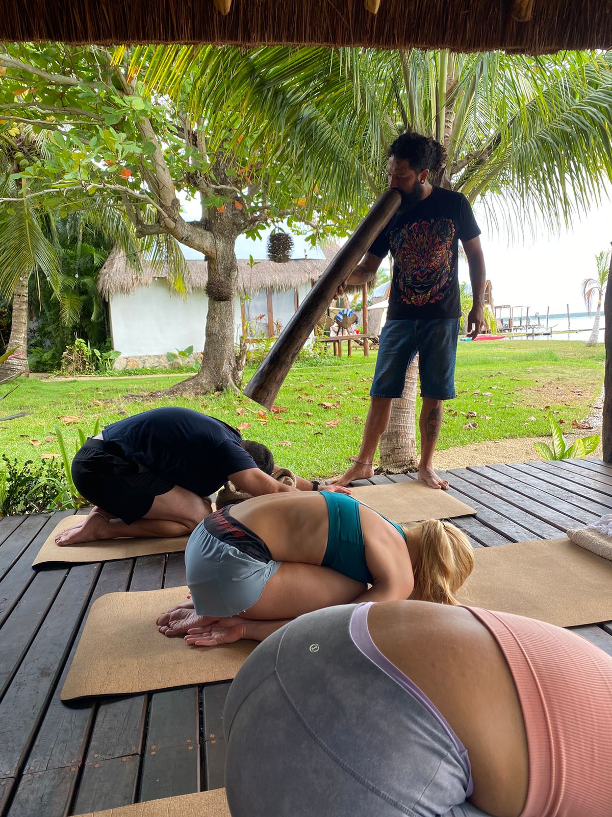 Círculo de didgeridoo