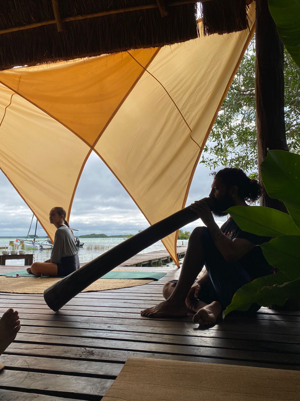 Círculo de didgeridoo