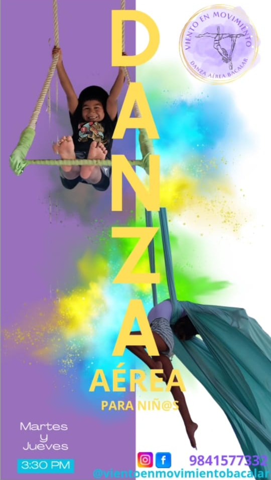 Danza aérea - Niños > 6 anos