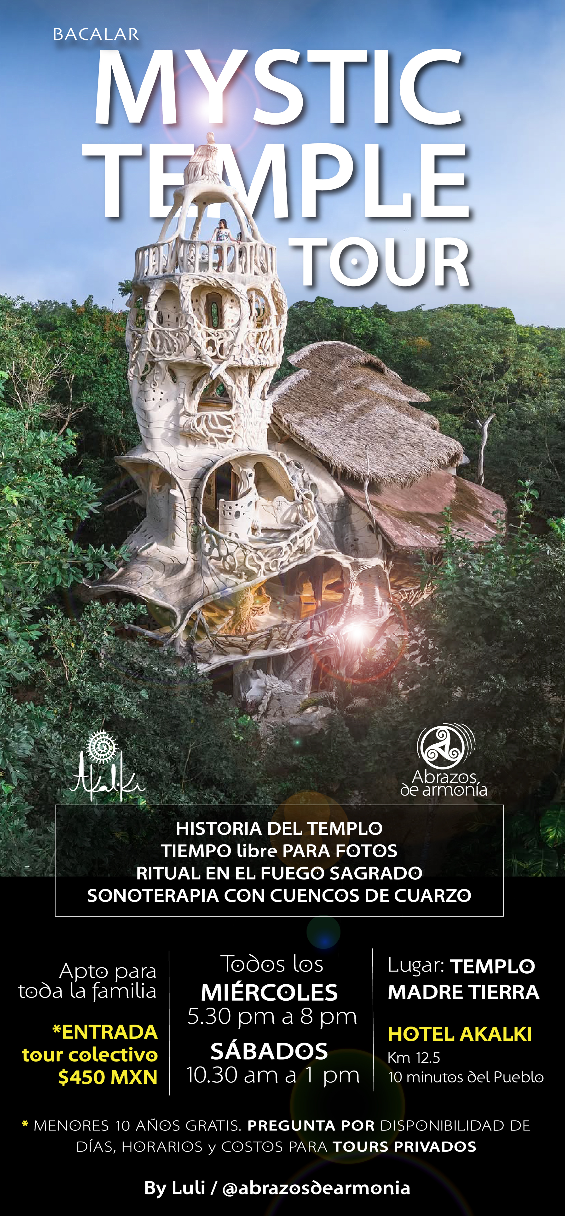 MYSTIC TEMPLE TOUR arte y bienestar