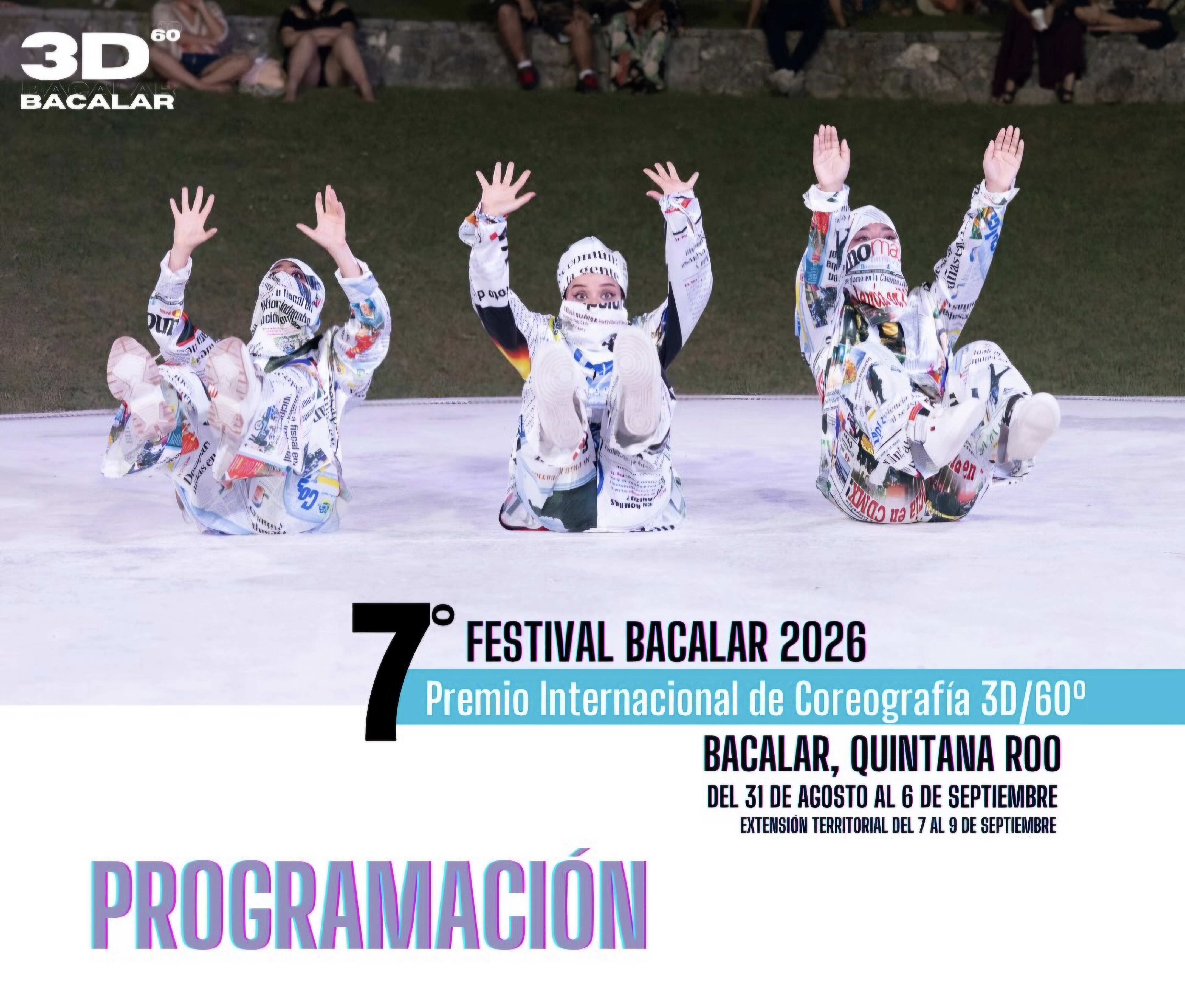 Festival de Coreografía 3D60 Bacalar