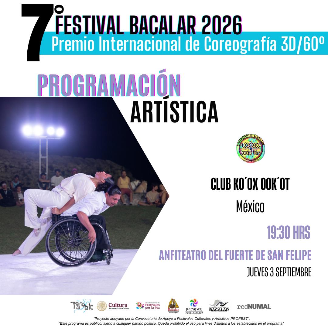 Prog. artística x Festival Coreografía 3D/60