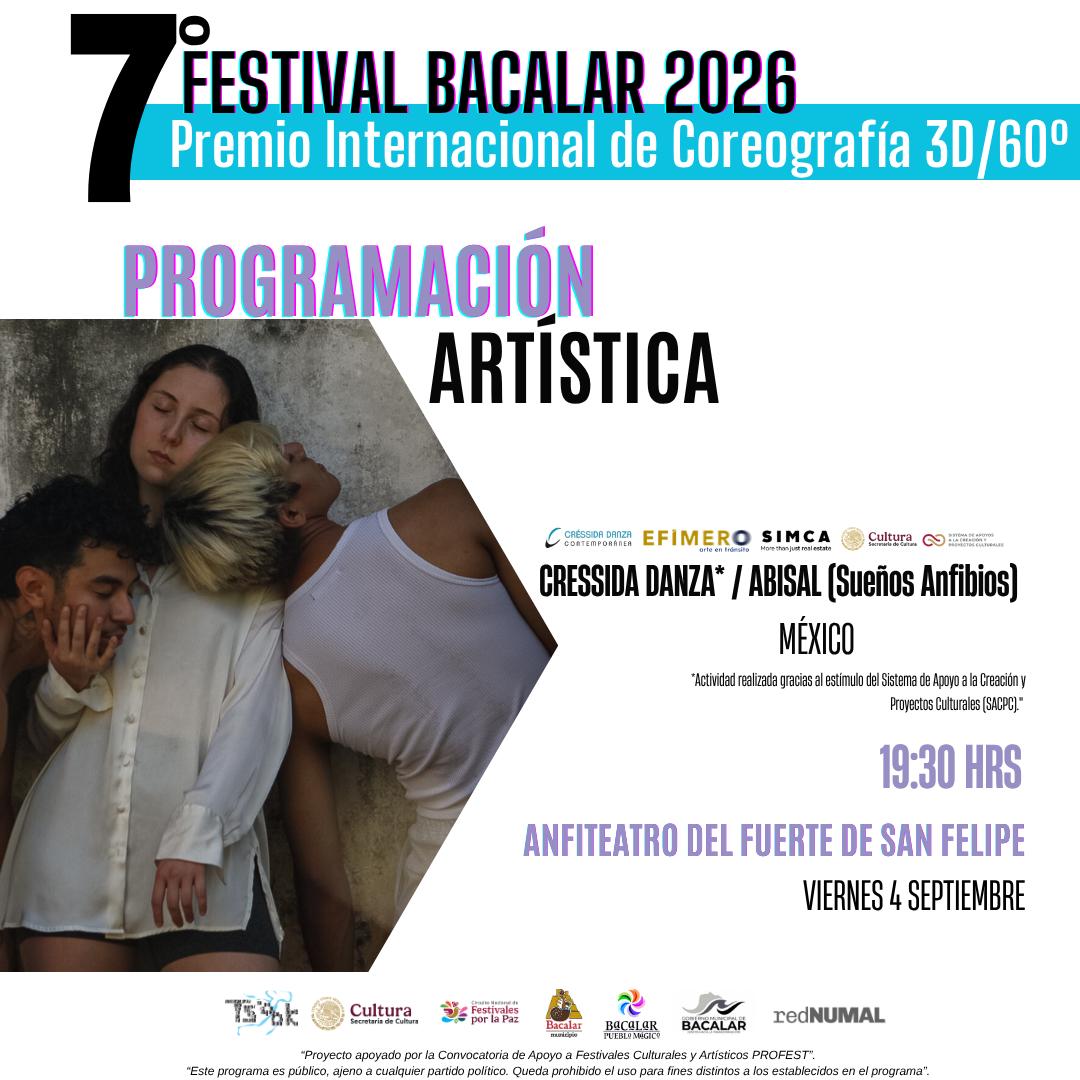 Prog. artística x Festival Coreografía 3D/60