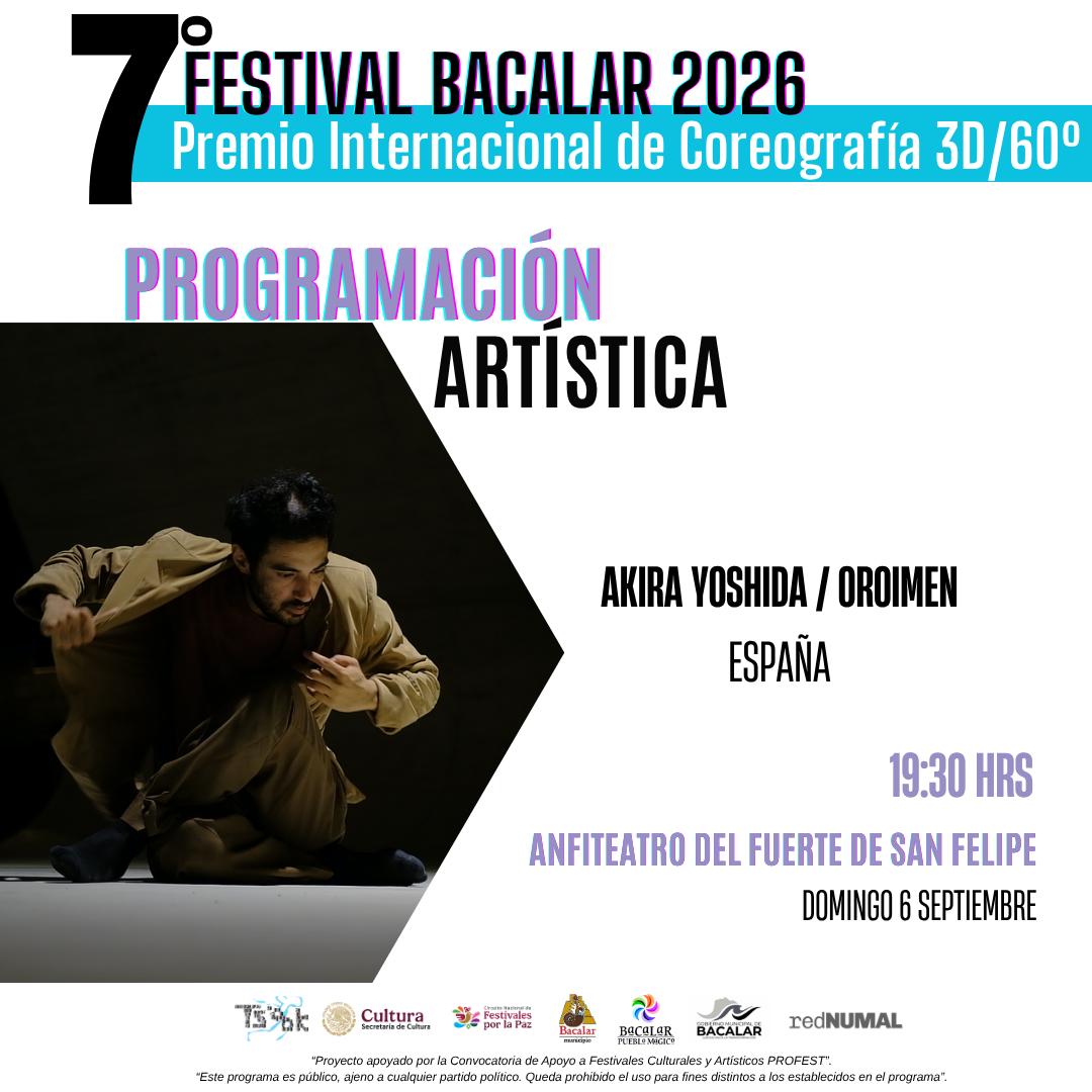 Prog. artística x Festival Coreografía 3D/60