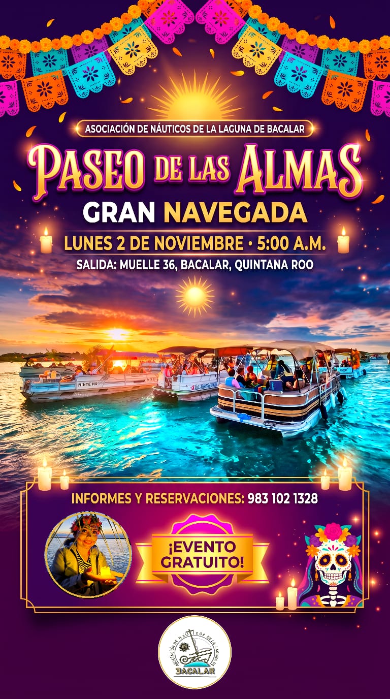 Paseo de las animas - laguna Bacalar